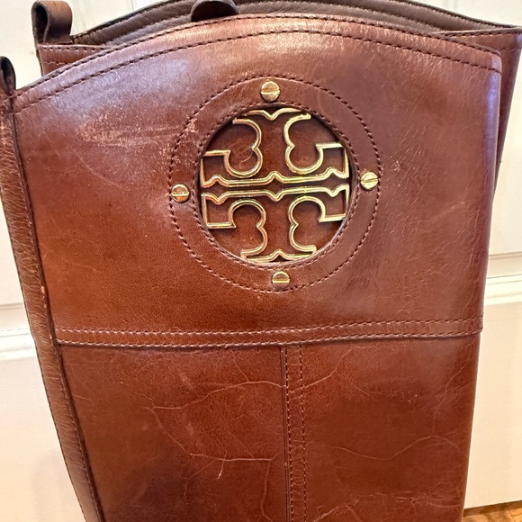Tory Burch Brown Leather Boots - Picture 11 of 15